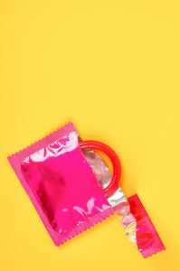 Image promoting the use of condoms