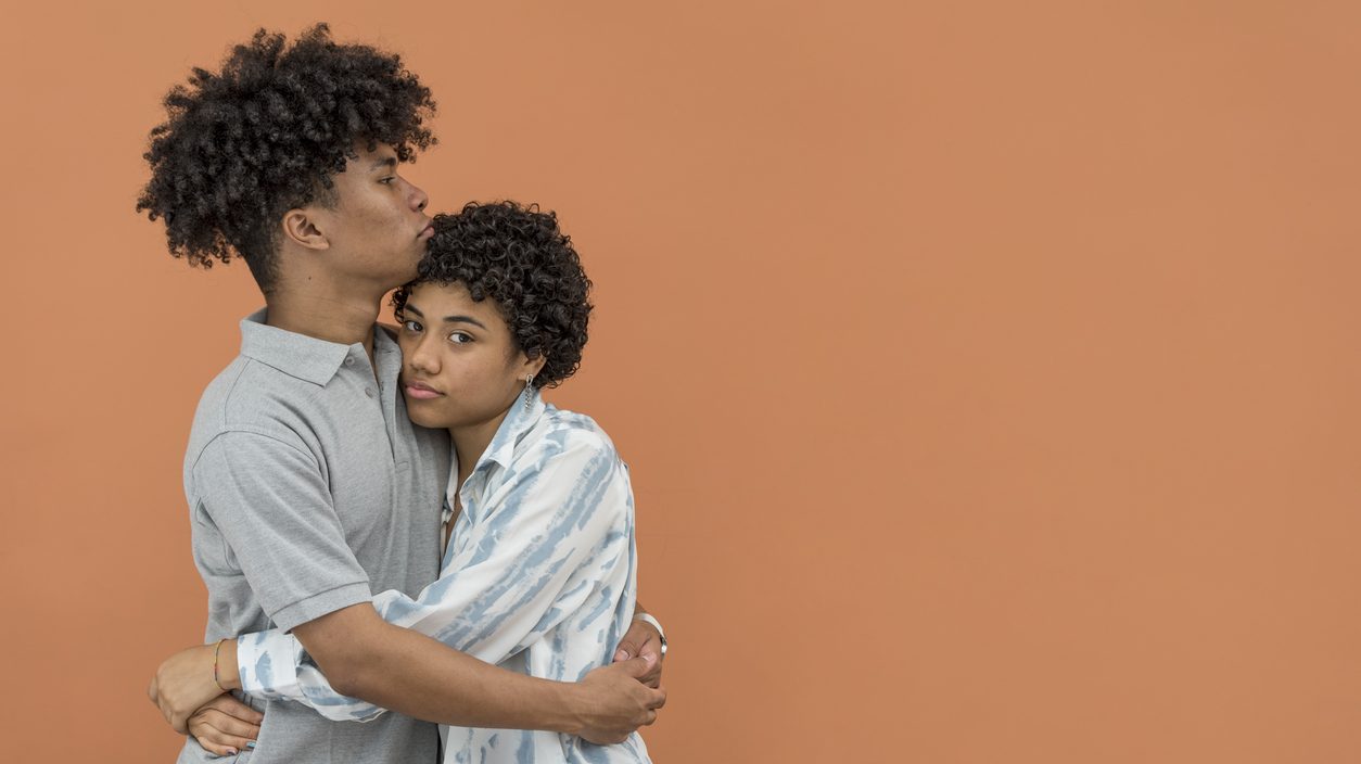 Image of people offering each other emotional support