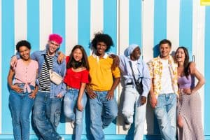 People embracing their true selves, regardless of stereotypes