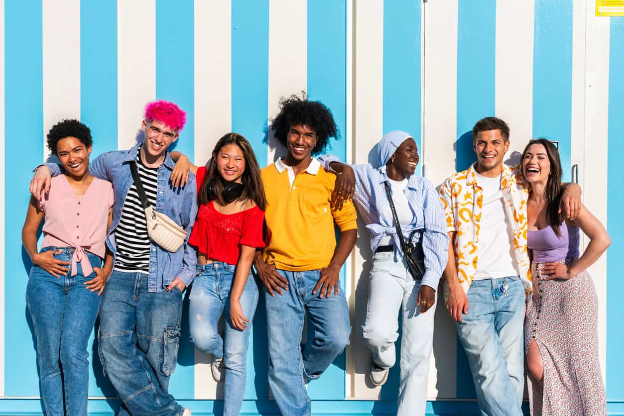 People embracing their true selves, regardless of stereotypes